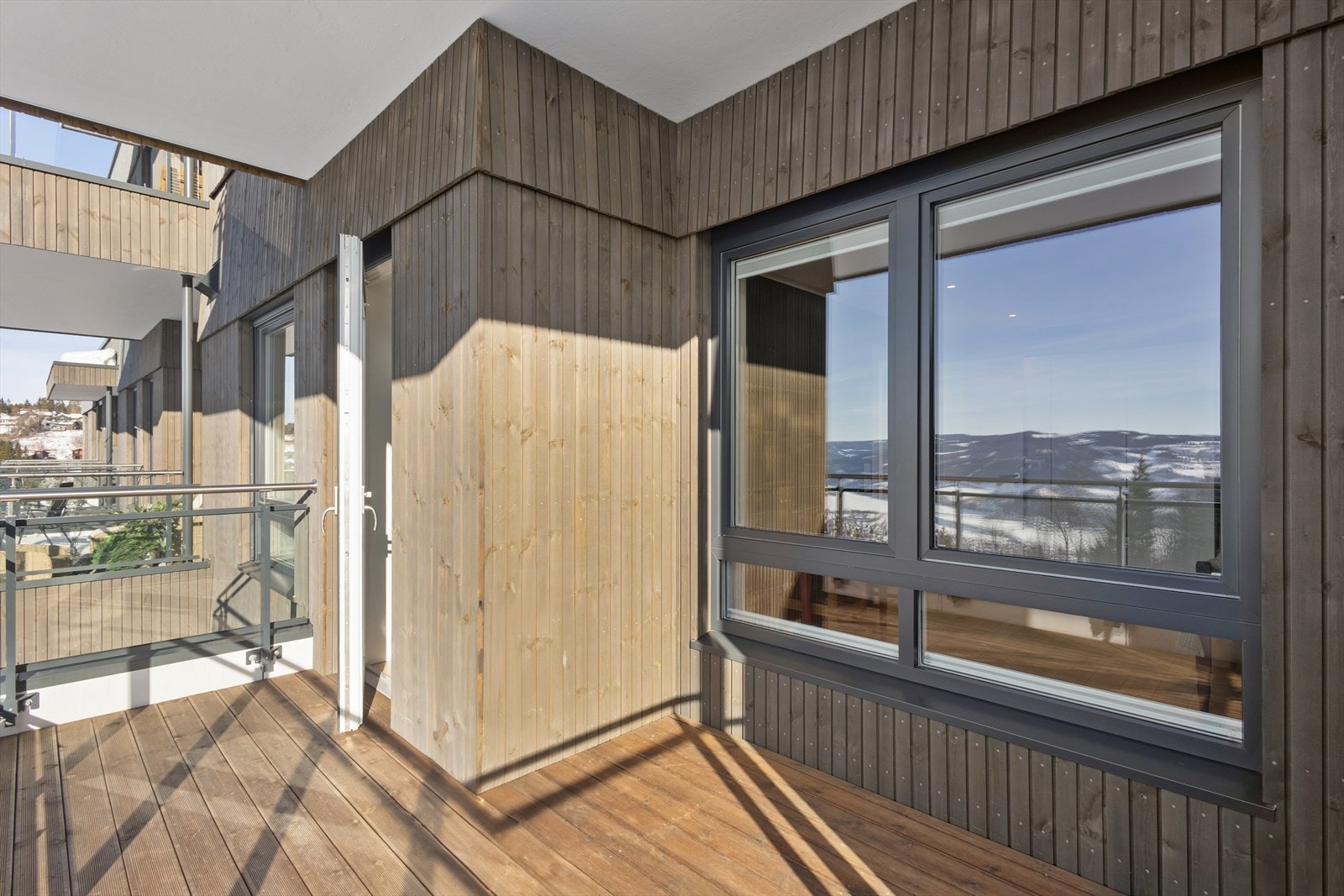 Stuevinduet er utstyrt med utvending screens. Galleribilde