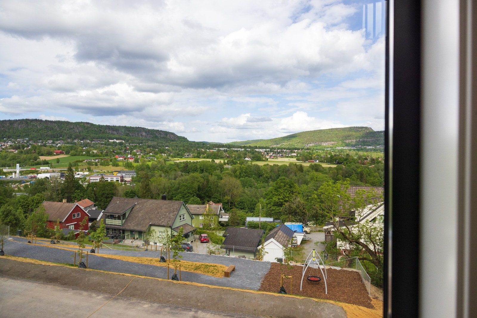 Nydelig utsikt fra stuen Galleribilde