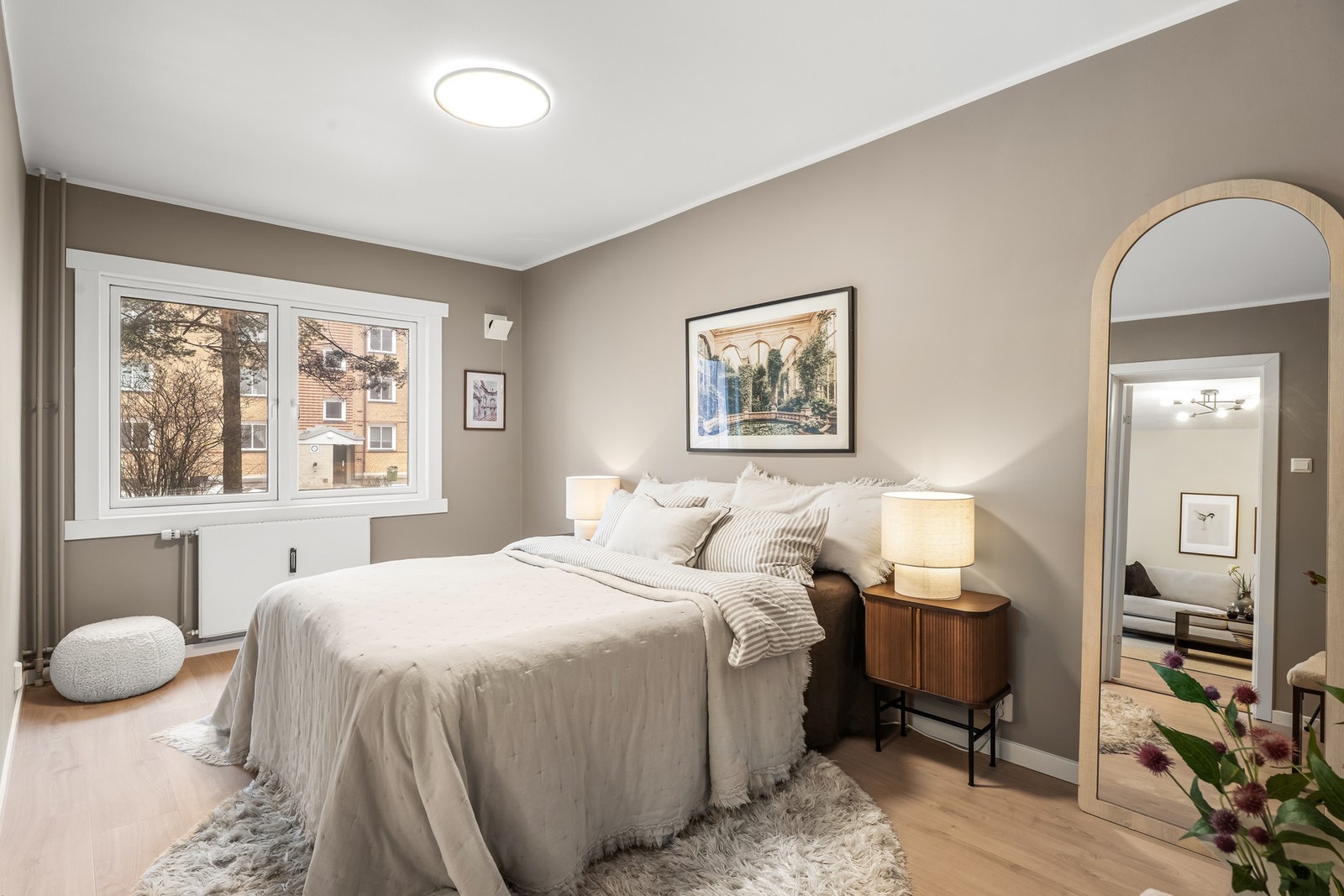 Leiligheten har to gode soverom Galleribilde