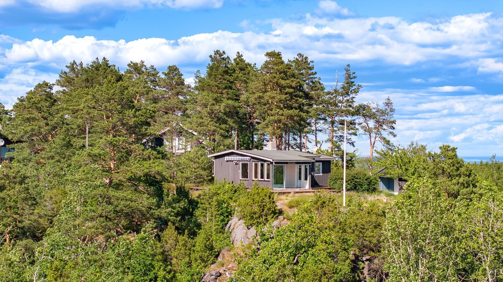 Beliggende høyt og fritt Galleribilde