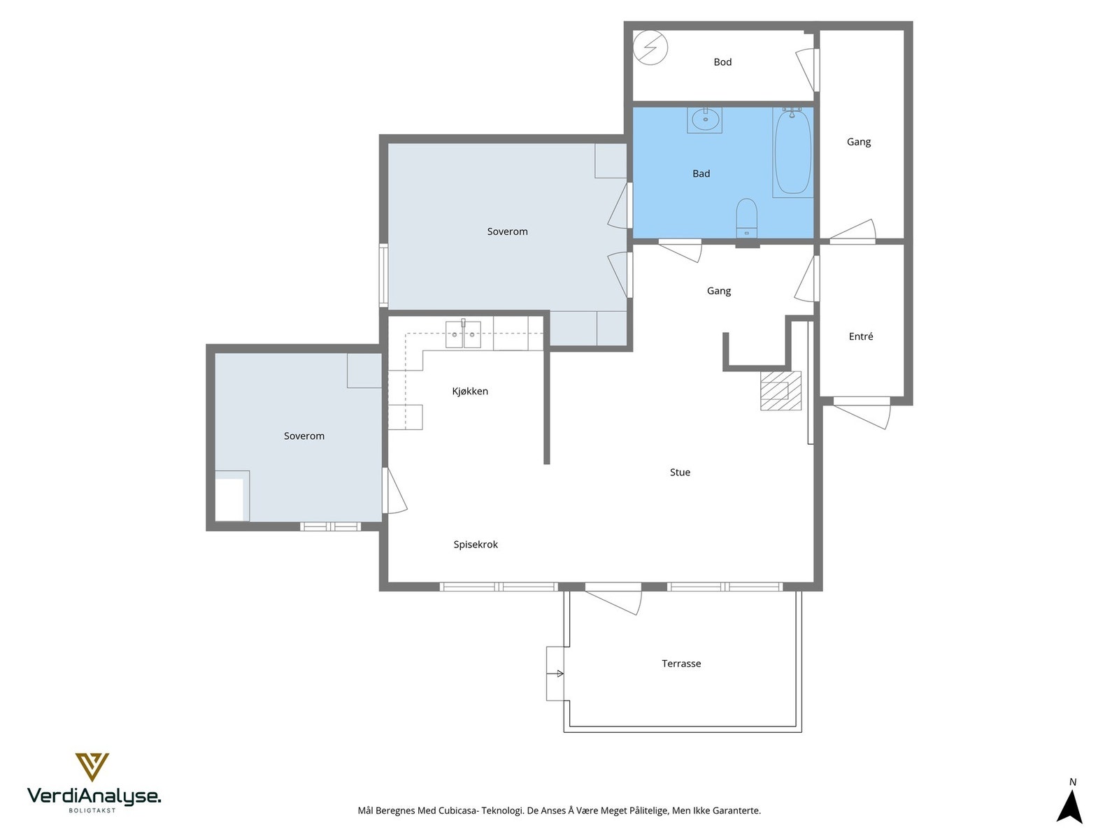 Planskisse Galleribilde