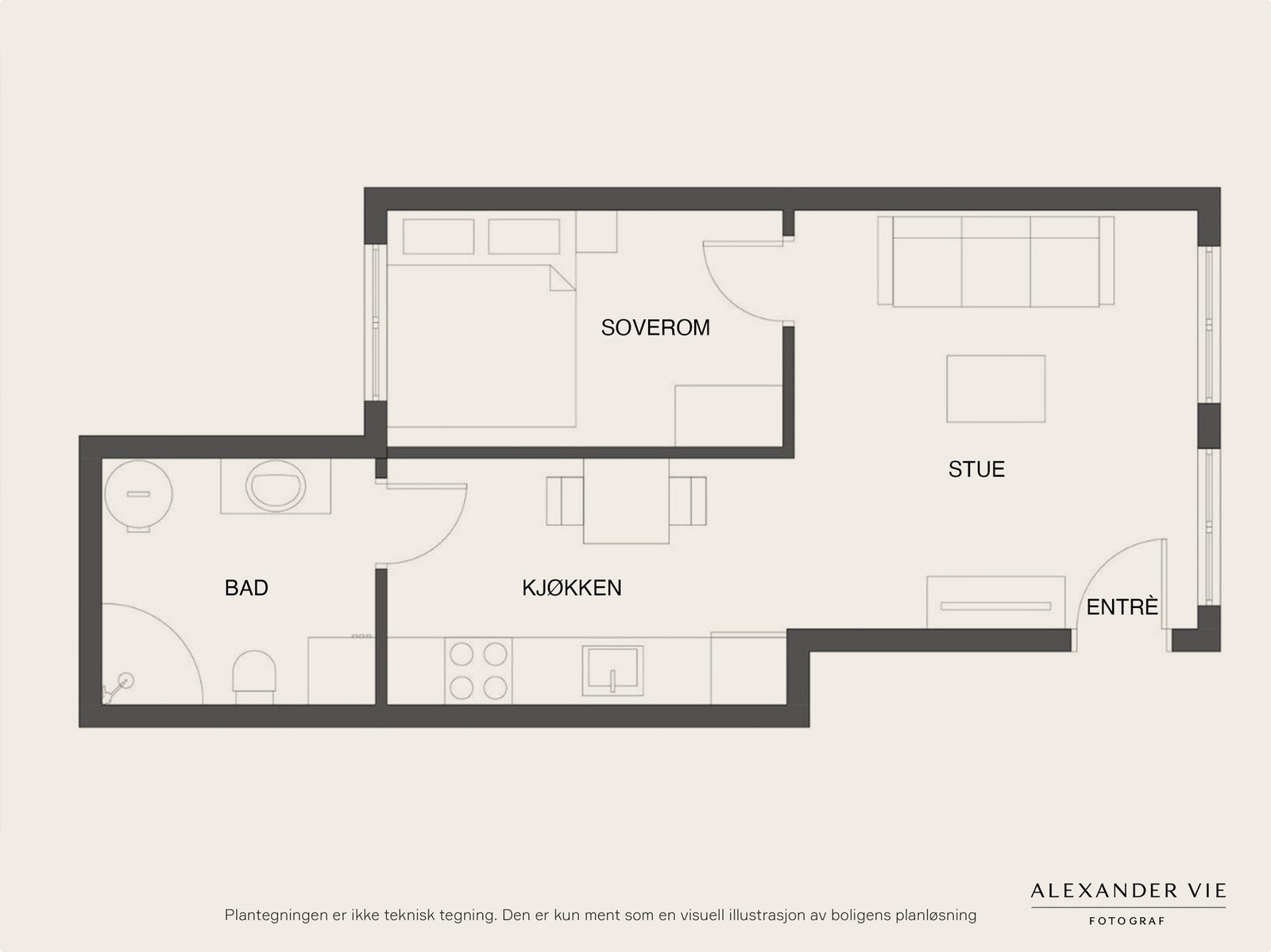 Plantegning. Galleribilde