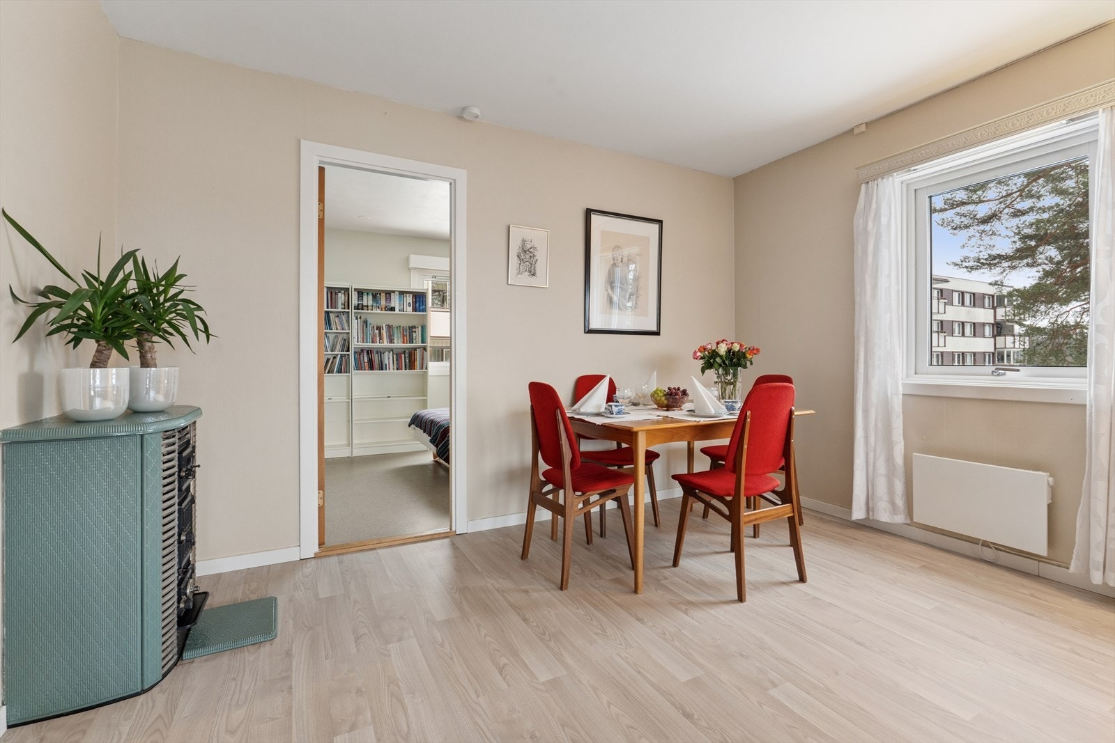 God plass til et spisebord, her kan familie og venner samles. Galleribilde