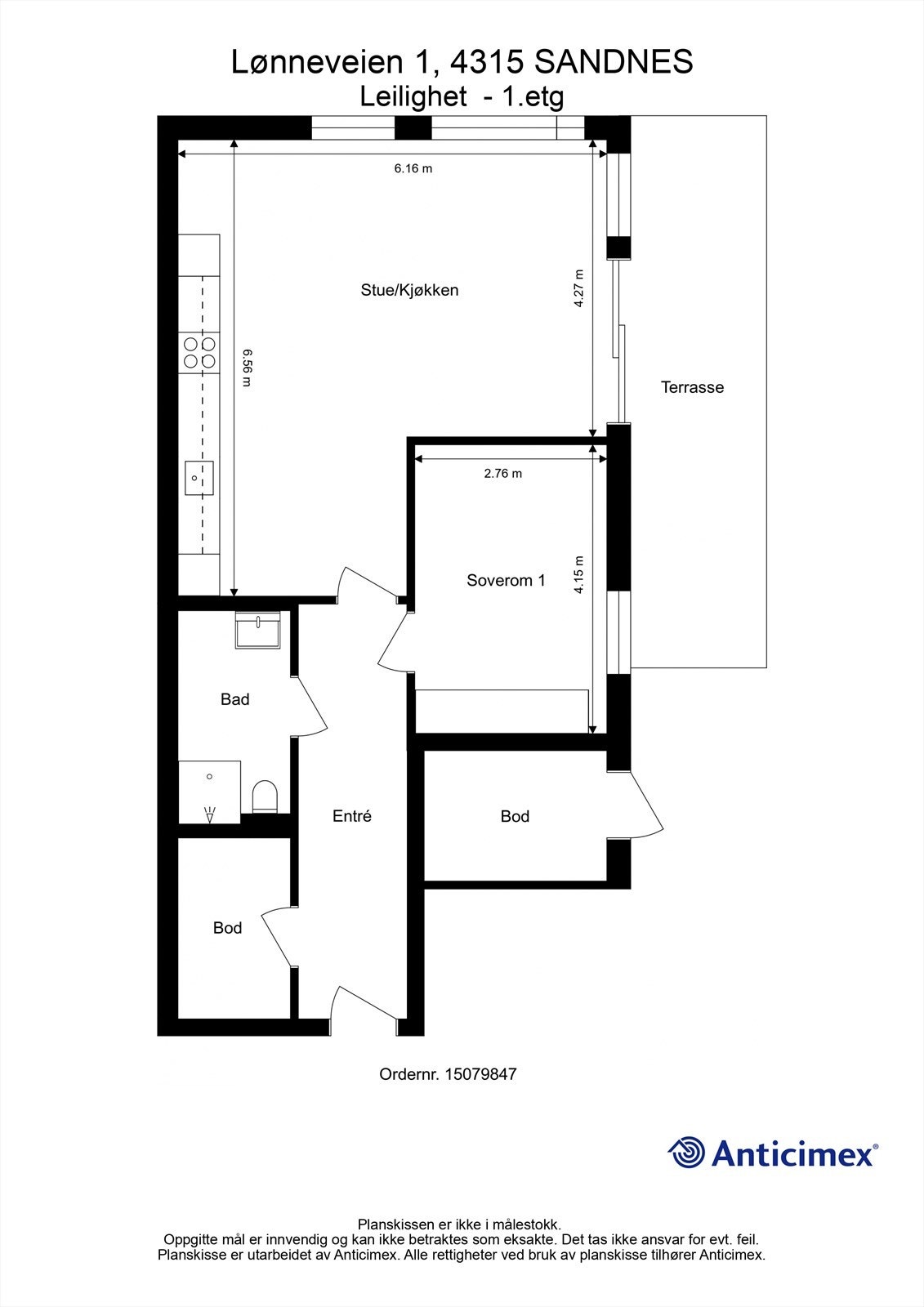 Plantegning. Galleribilde