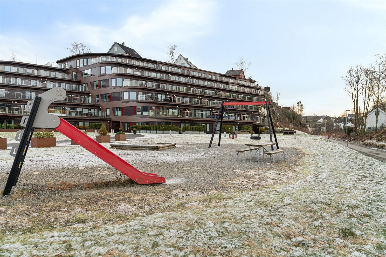 Felles lekeplass i sameiet Galleribilde