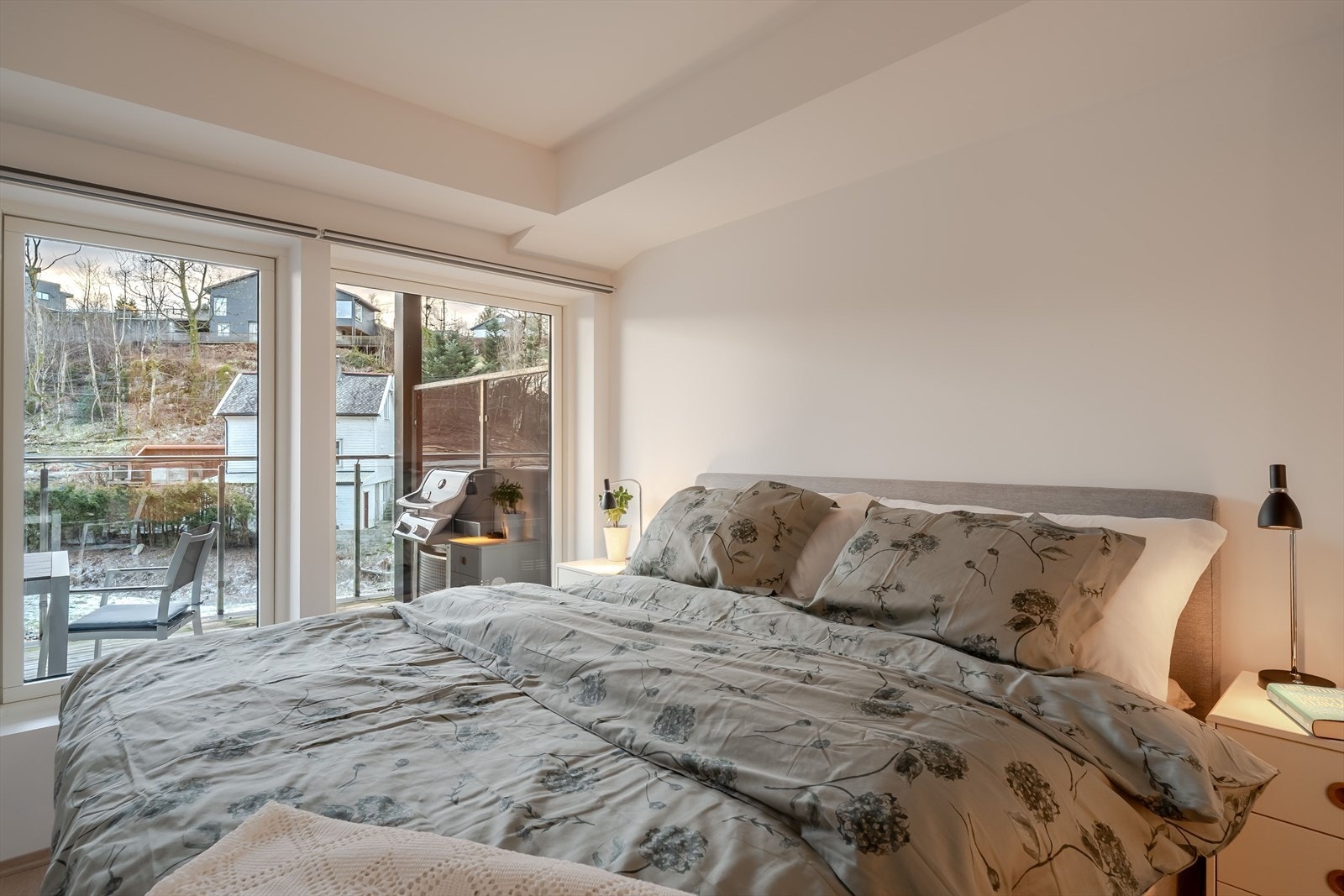 Leiligheten har tilsammen 2 soverom Galleribilde