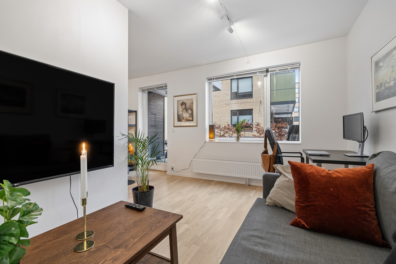 Privat stue. Galleribilde