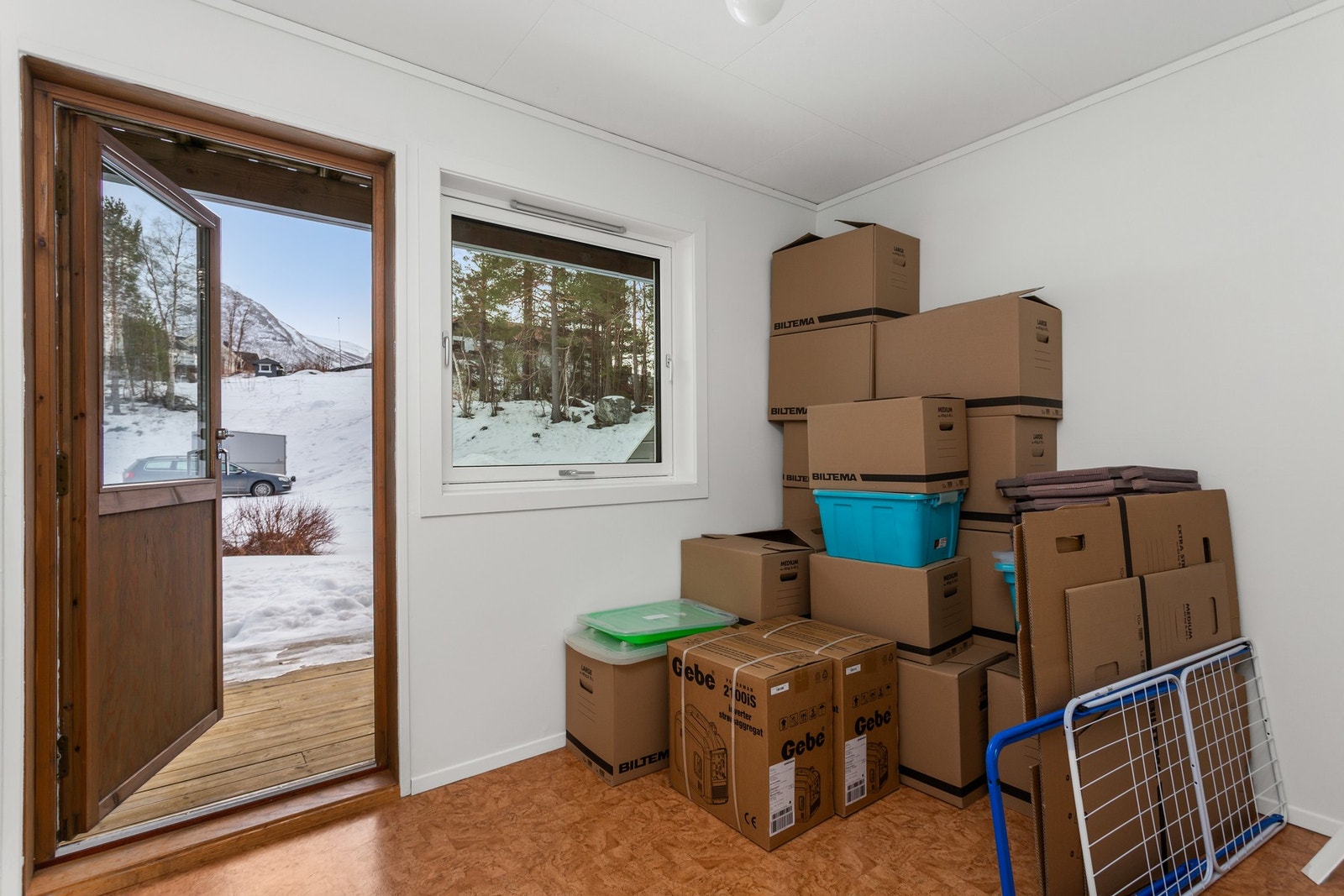 Soverom 2 med utgang til terrasse på 18 kvm. Galleribilde