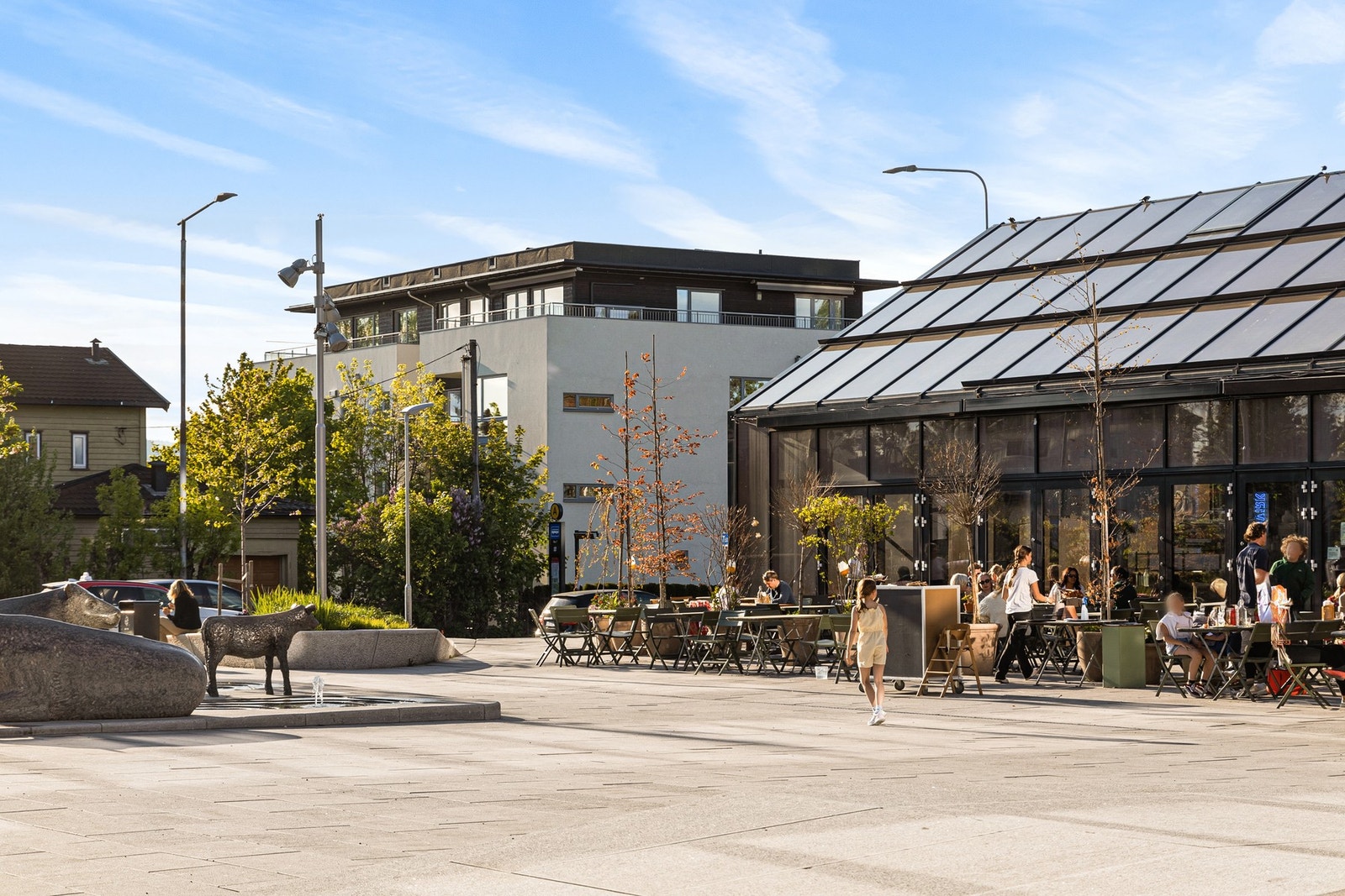Nærområdet - Røa Torg. Galleribilde