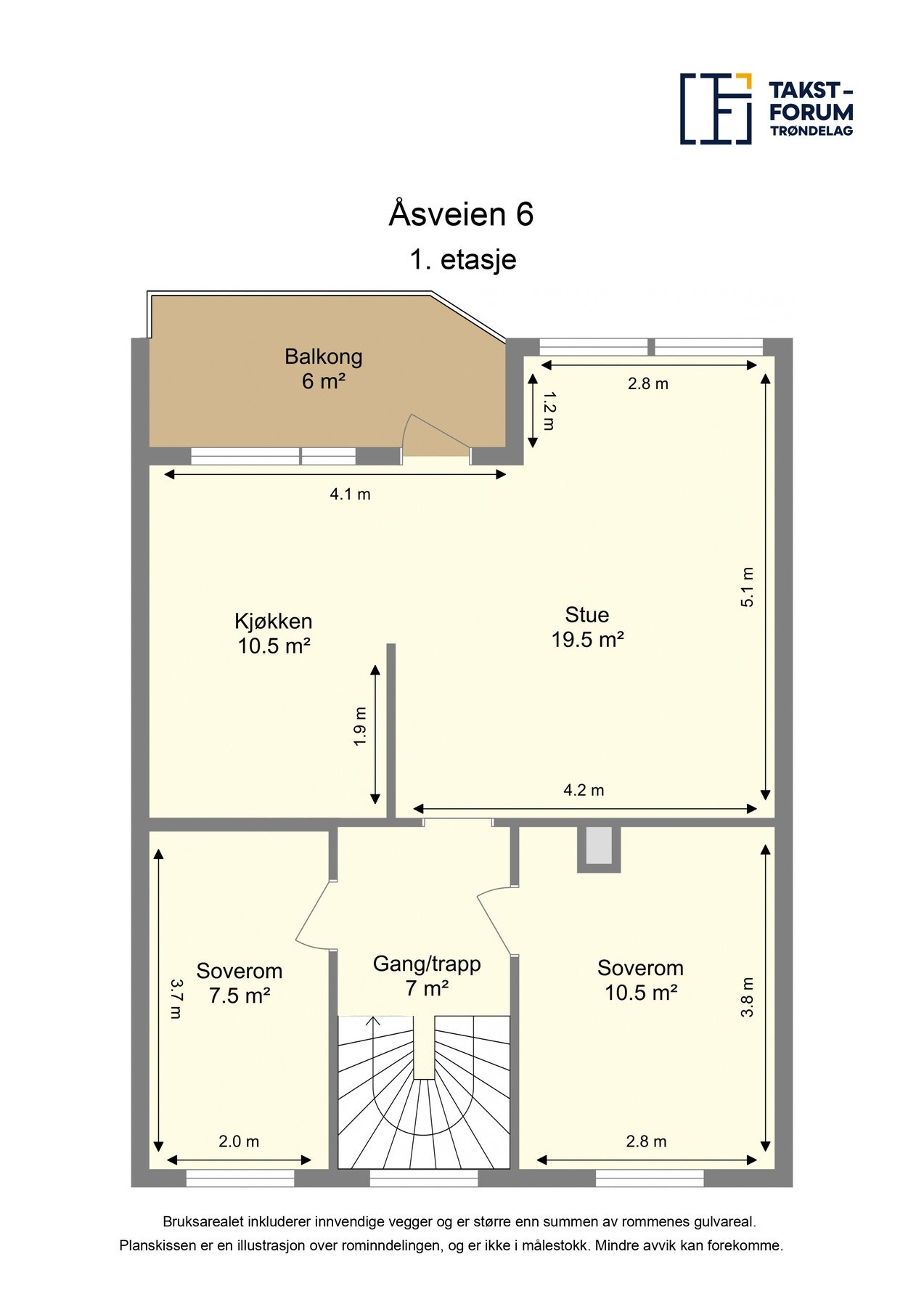 Plantegning 1.etasje. Galleribilde