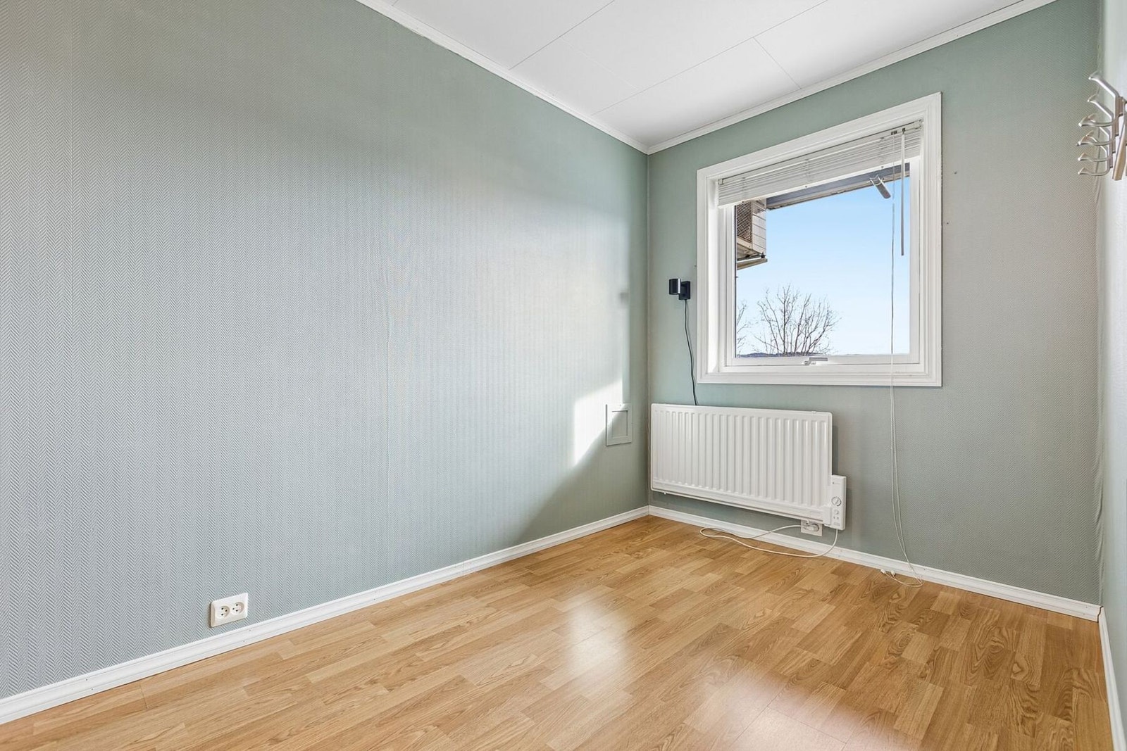 Det tredje soverommet ligger i sokkelen og måler 8 kvadratmeter. Galleribilde