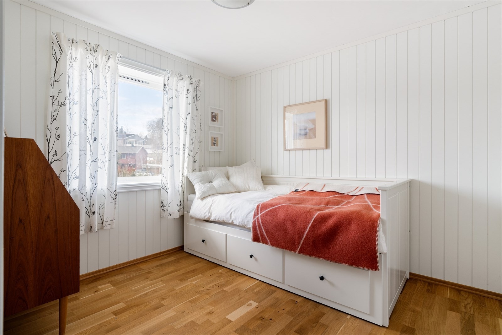 Soverommet i underetasjen er på 7 kvm. Galleribilde