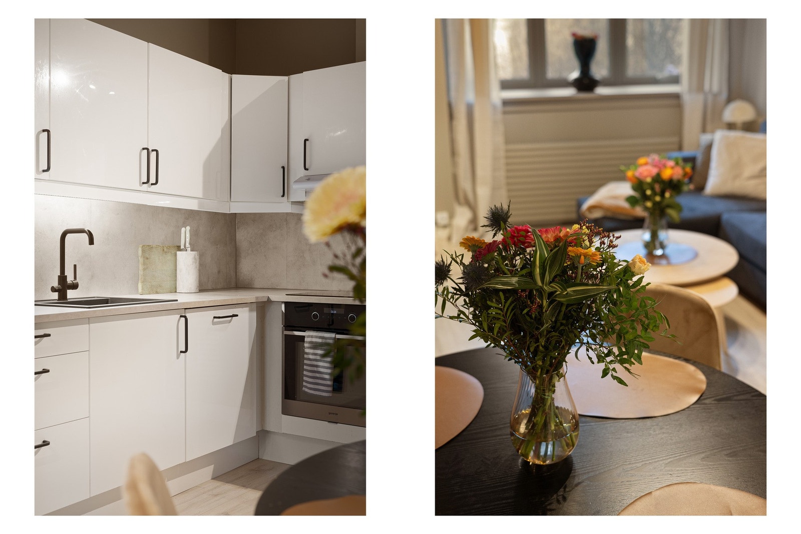 Kjøkkenet ble oppgradert i 2013 med nye benkeplater og oppvaskkum, og ny oppvaskmaskin ble montert i 2025. Galleribilde