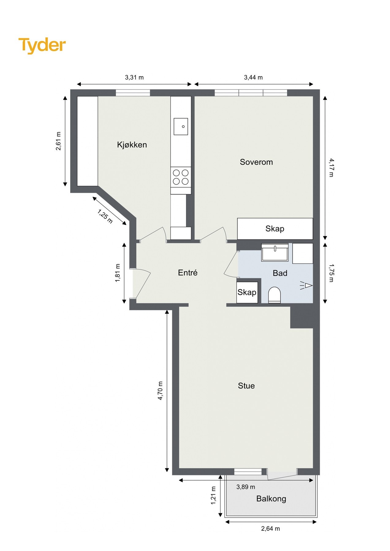 Plantegning. Galleribilde