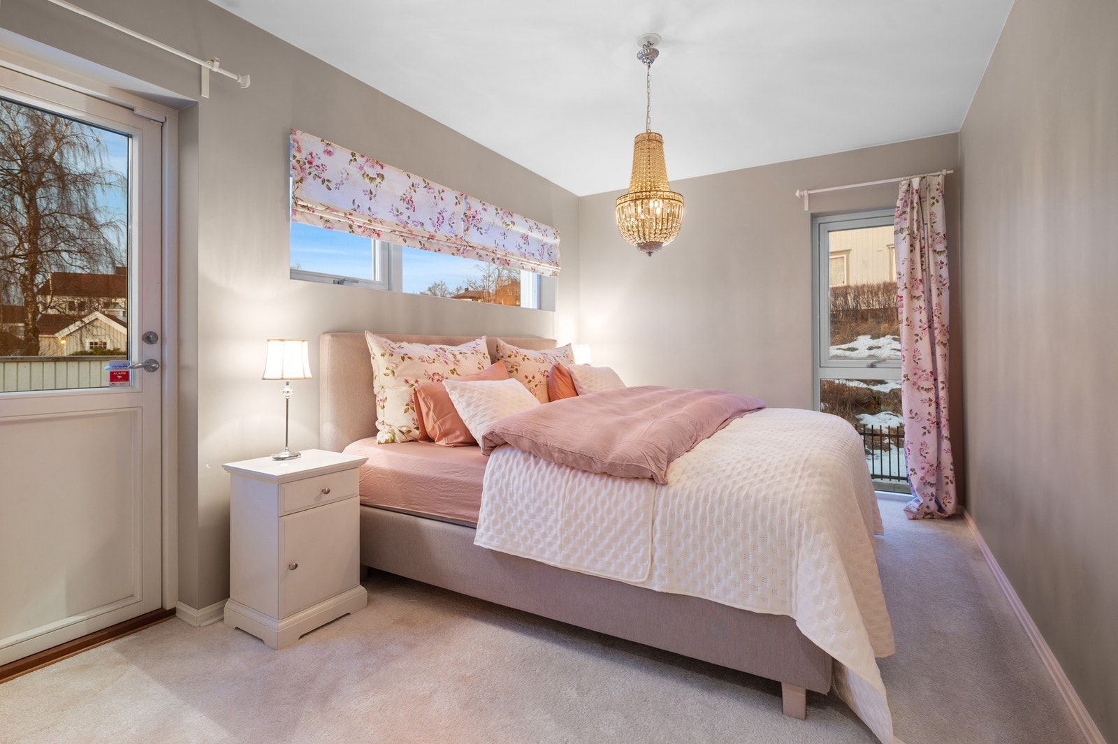 Hovedsoverommet er oppmålt til 11,9 kvadratmeter. Galleribilde