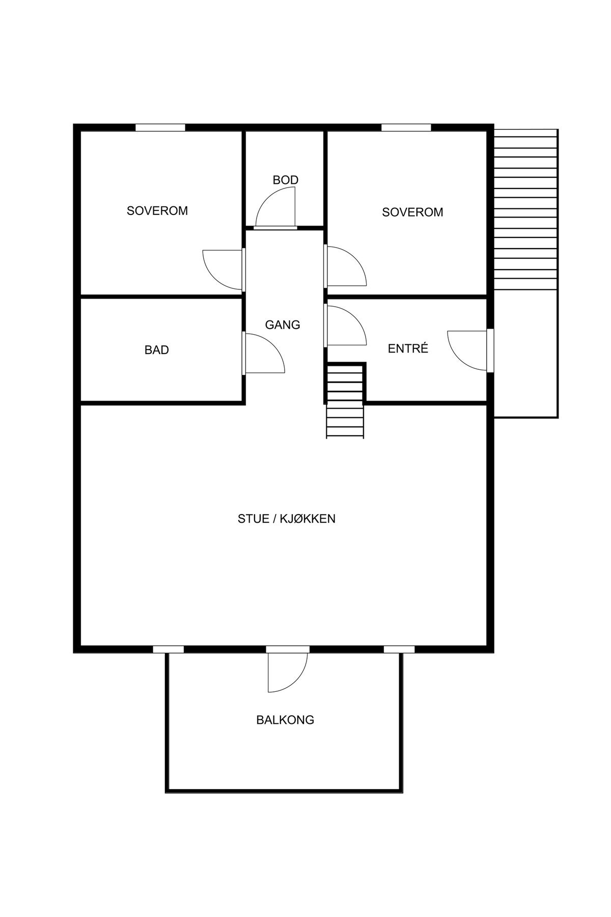 Plantegning. Galleribilde