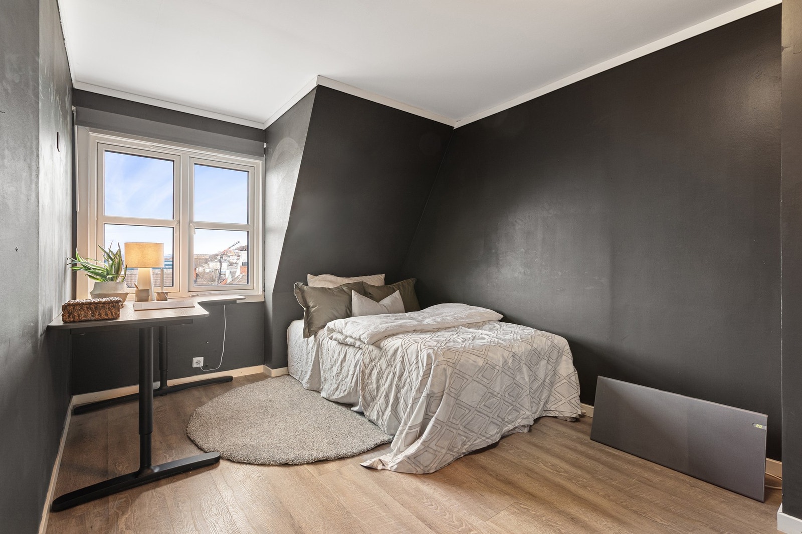 Hovedsoverom på 11,1 kvadratmeter. Galleribilde