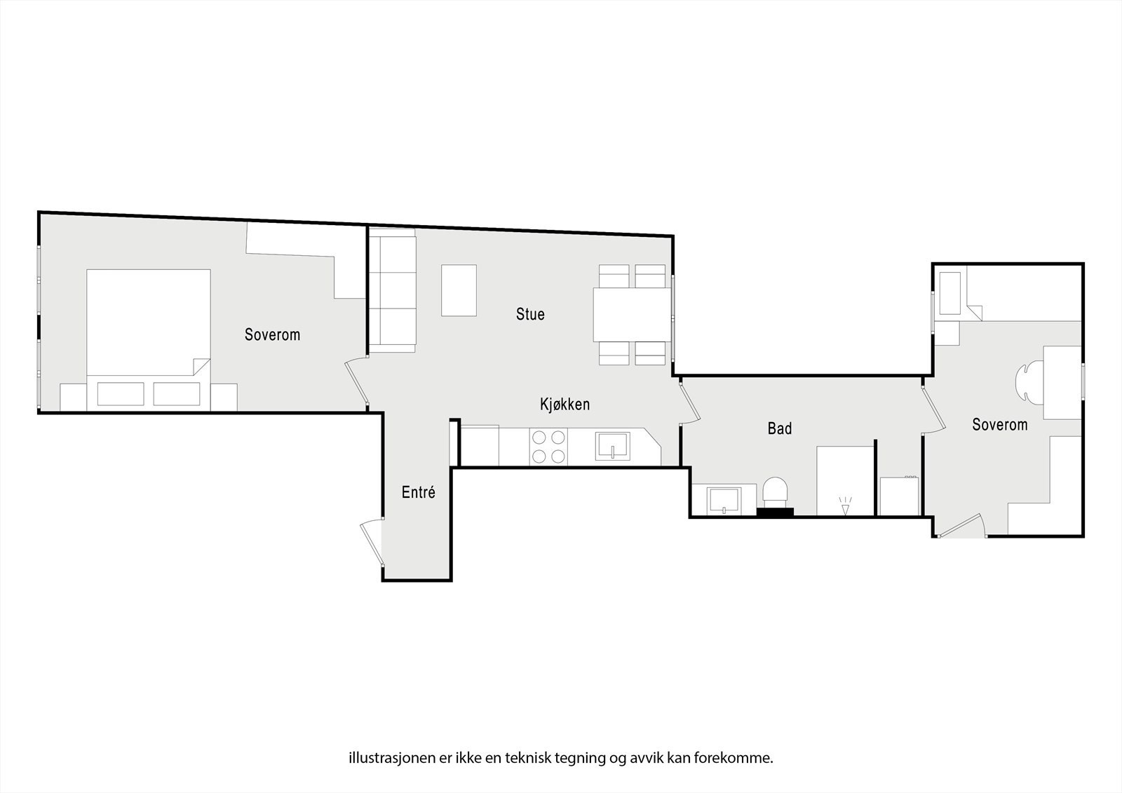 Plantegning. Galleribilde
