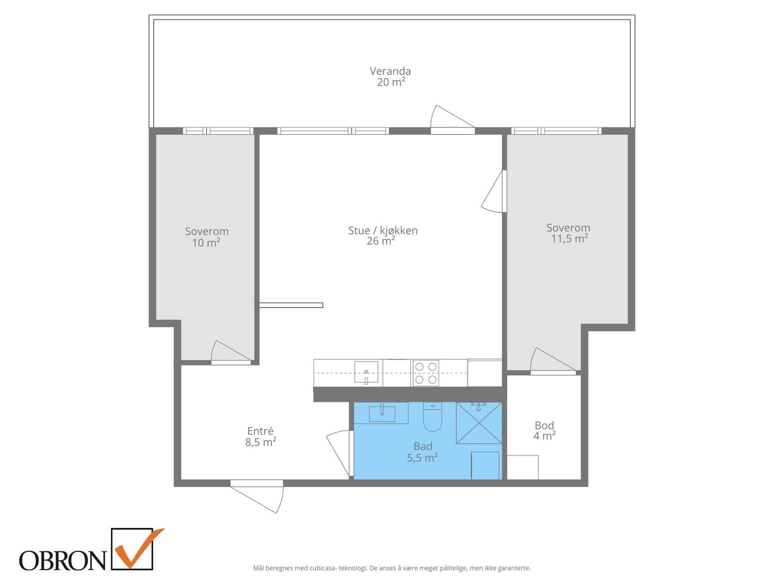 Planskisse. Galleribilde