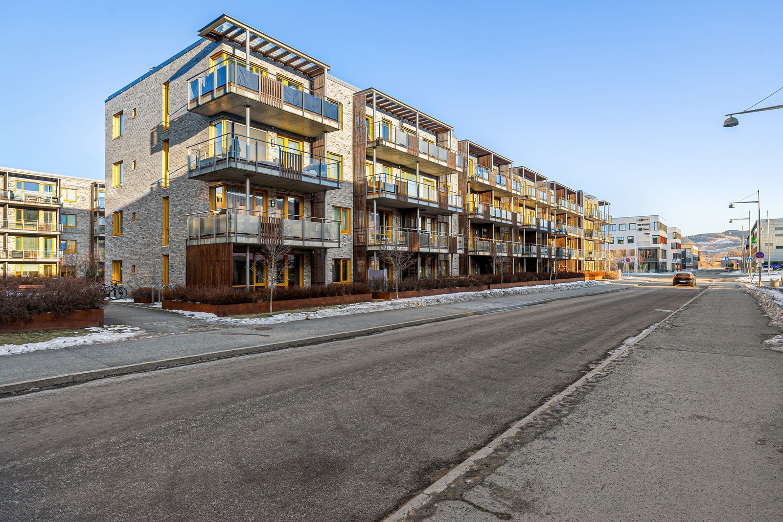 Fasadebilde. Galleribilde