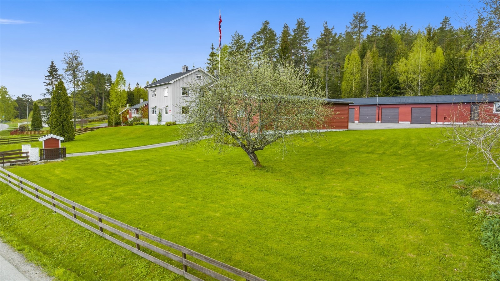 Romslig tomt Galleribilde