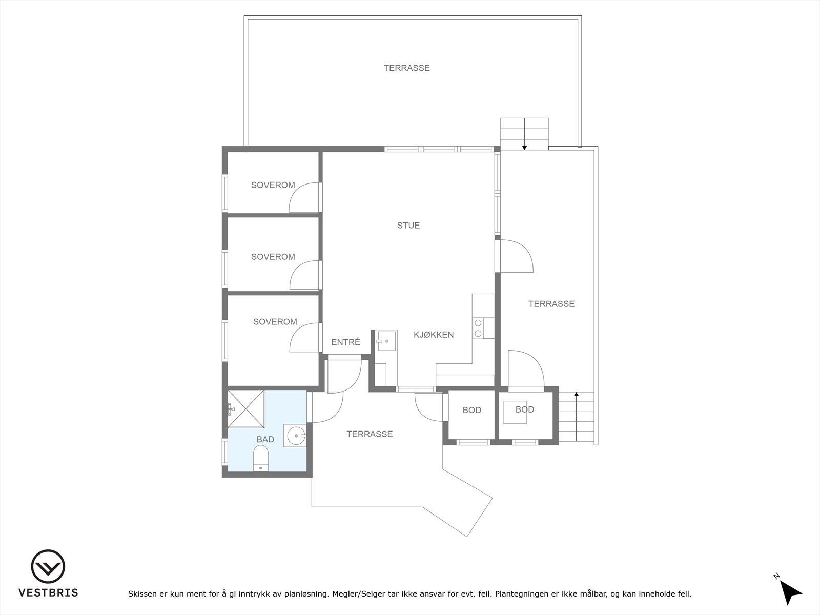 all floors 174 forevegen hervik without dim Galleribilde