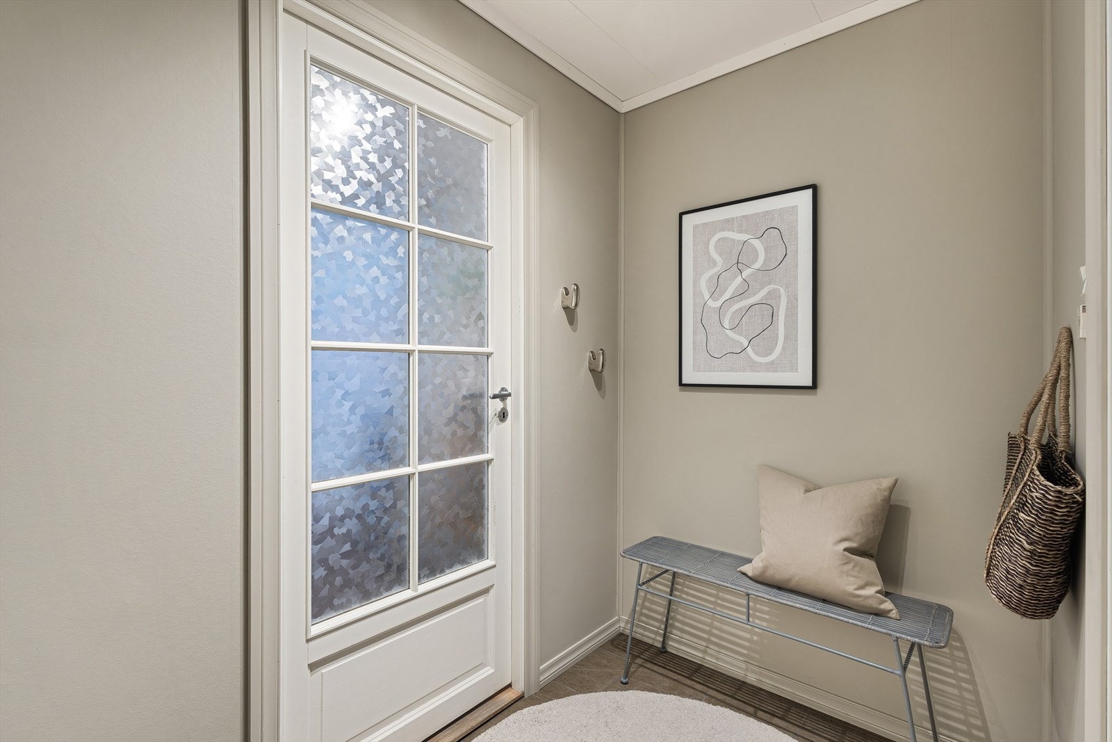 Det er varmekabler i gulvet. Galleribilde