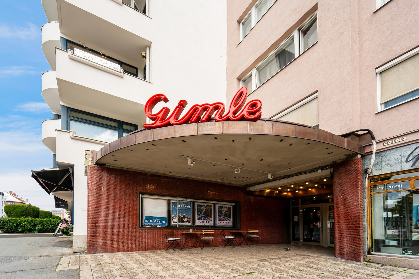 Ærverdige Gimle kino ligger i umiddelbar nærhet Galleribilde