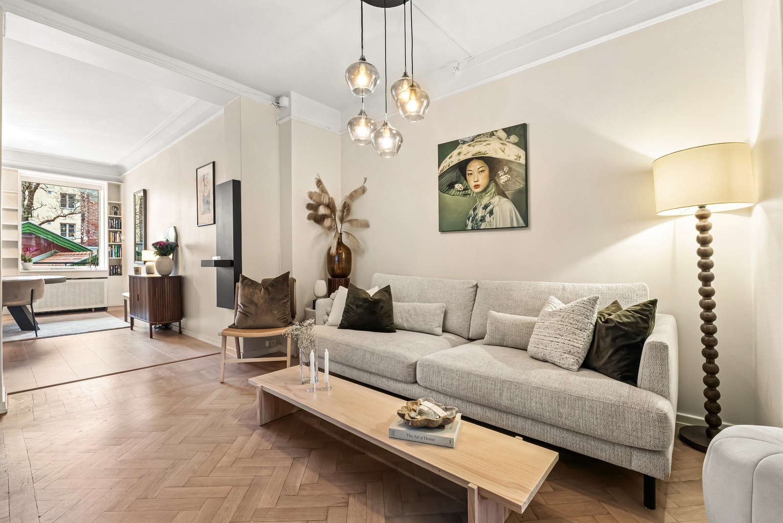 A-konto fyring og kabel-tv/internett inkl. i fellesutgiftene Galleribilde