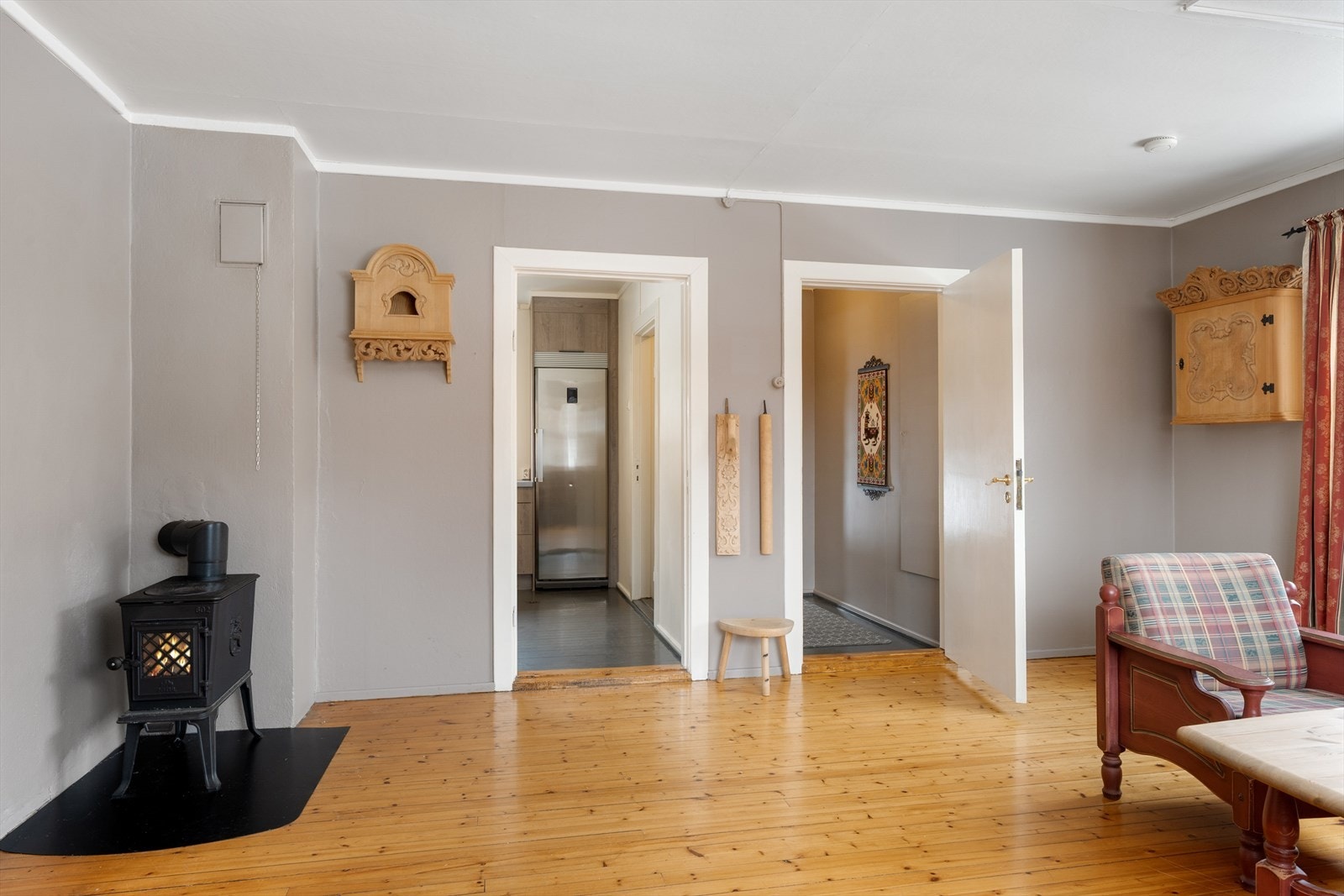 Videre kommer man inn i stua. Galleribilde