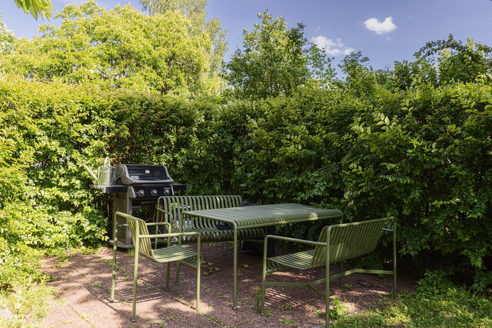 Mulighet for å grille. Galleribilde