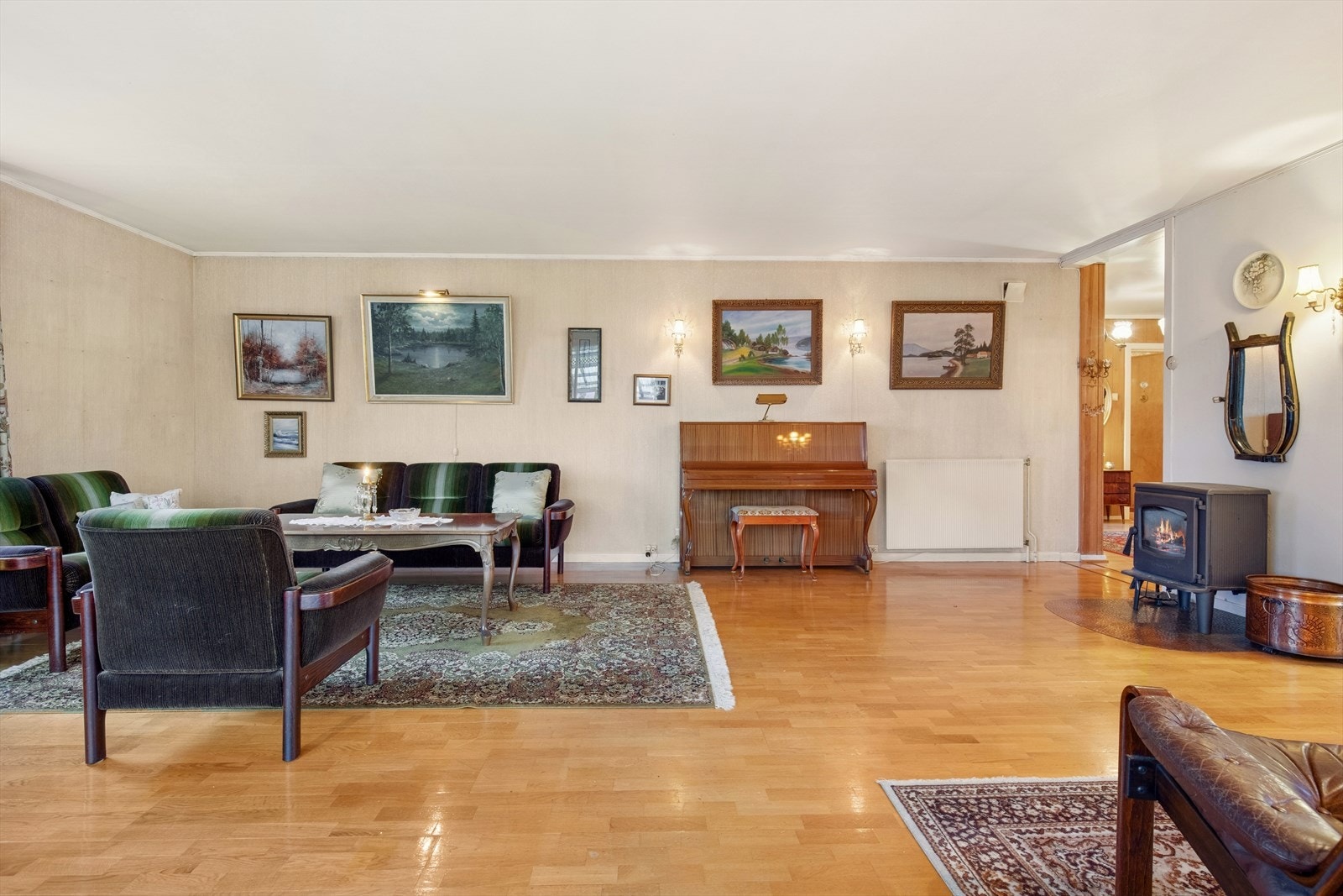 Peisovnen fra 2015 bidrar til ekstra varme og hygge. Galleribilde