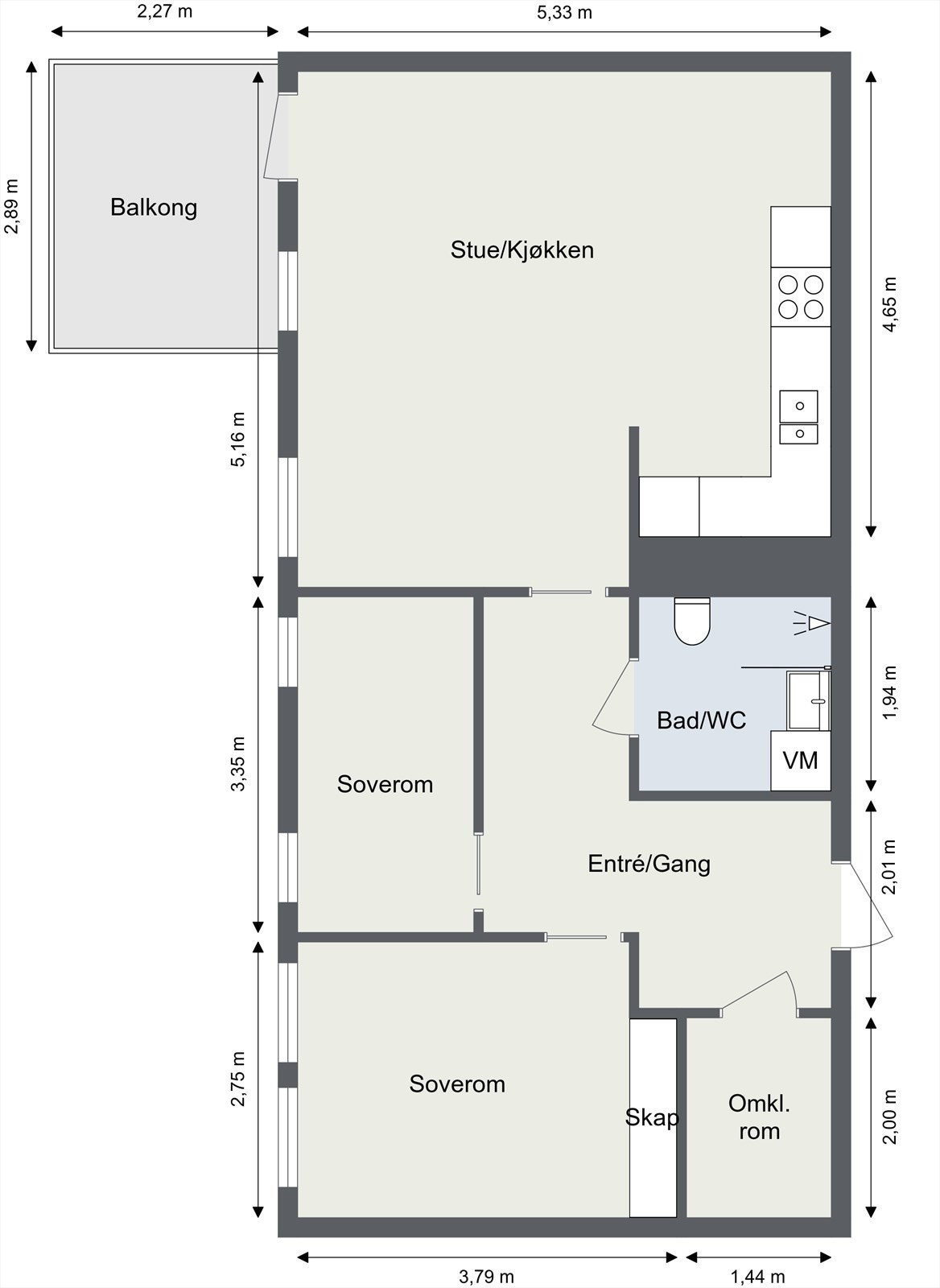 Plantegning. Galleribilde