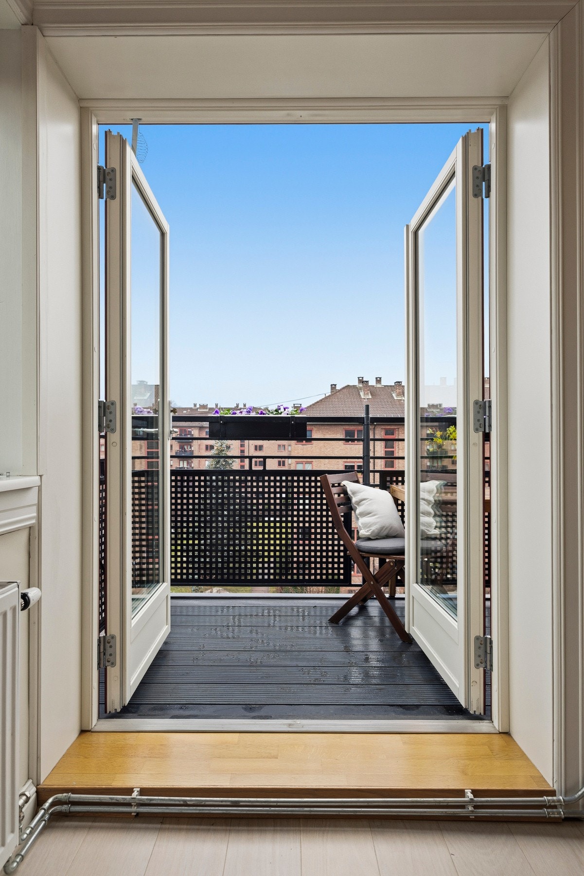 - To-fløyet balkongdør - Galleribilde