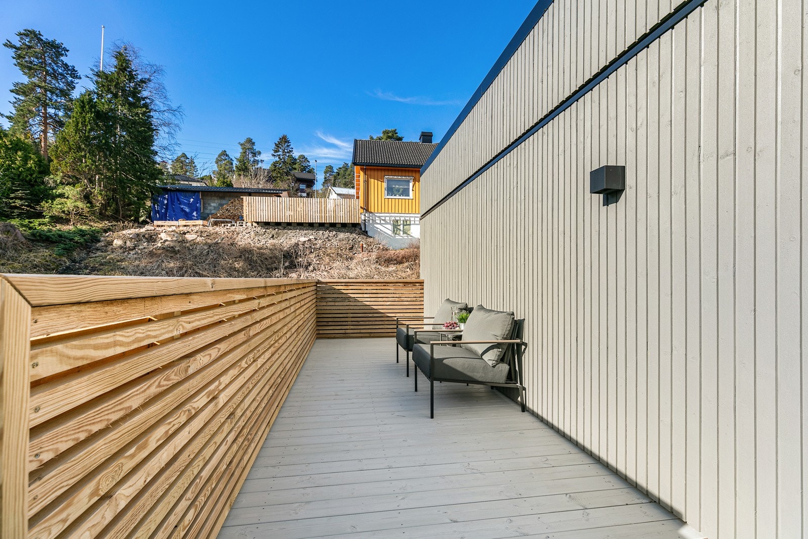 Takterrassen mot syd Galleribilde