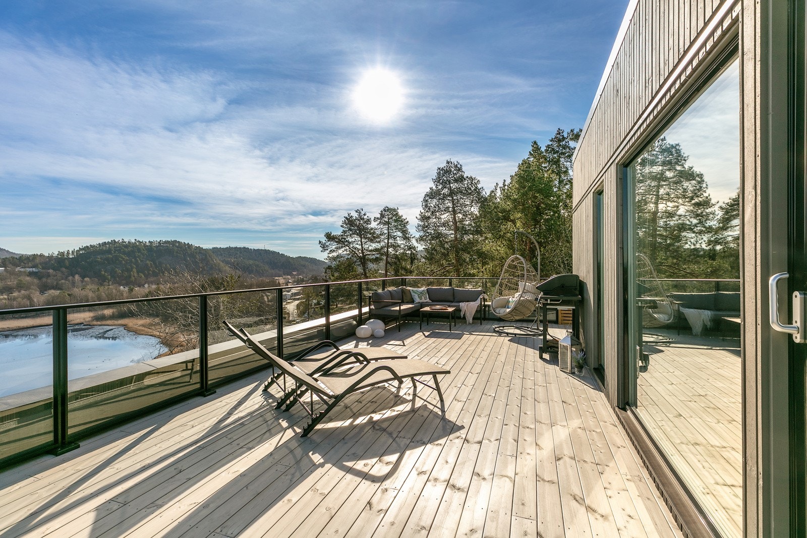 Takterrasse Galleribilde