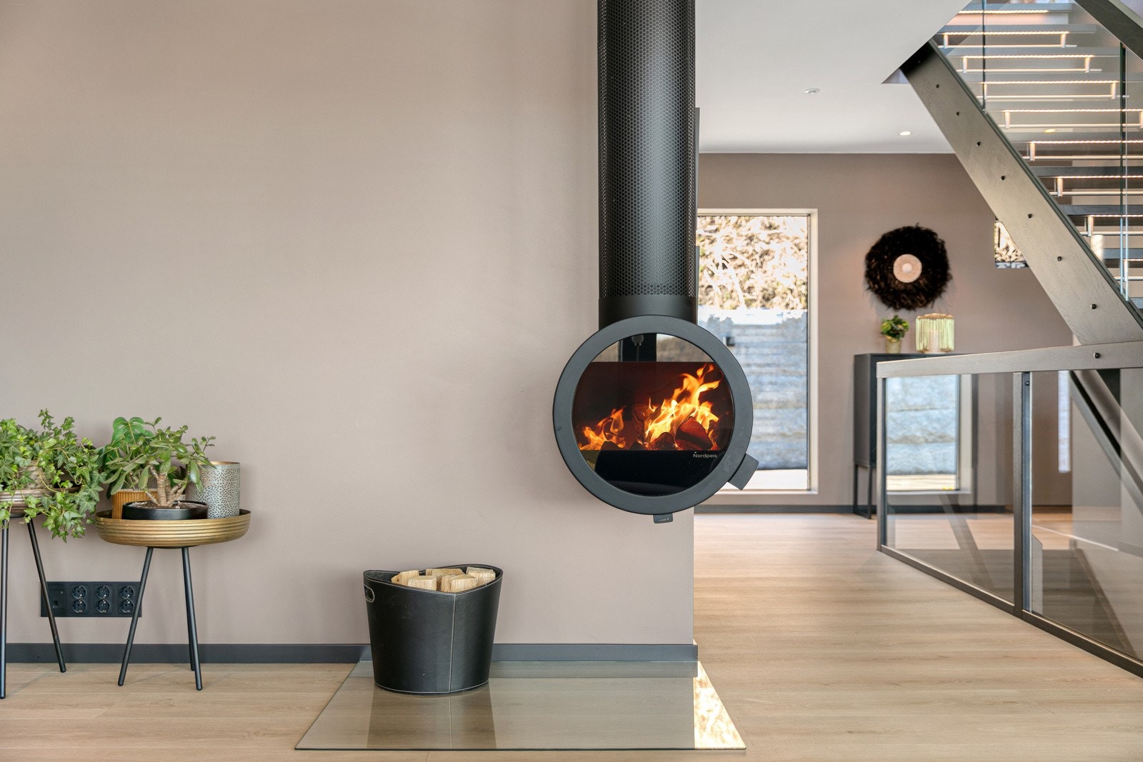 Peisovn gir god varme. Galleribilde