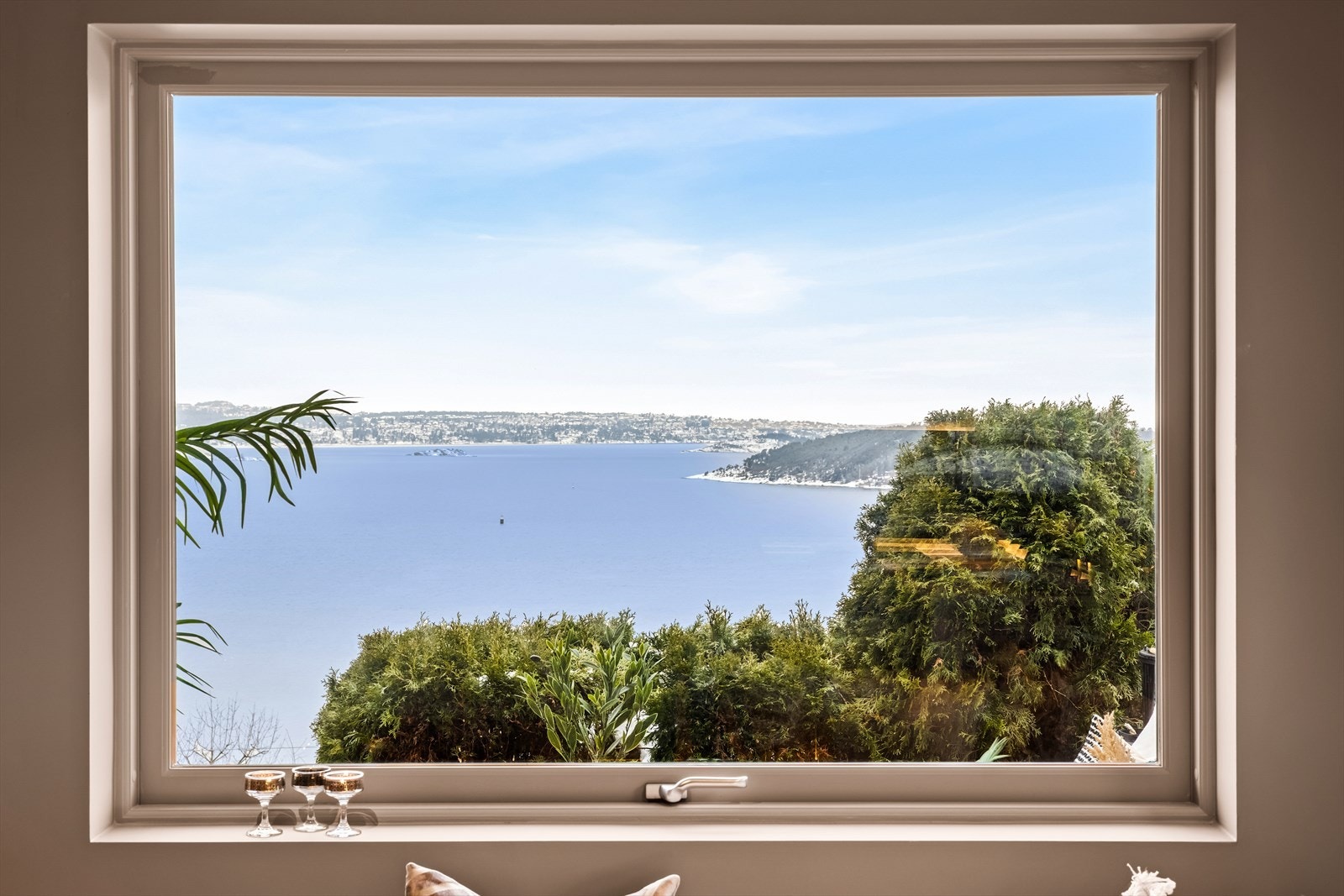 Utsikt utover vakre Oslofjorden. Galleribilde