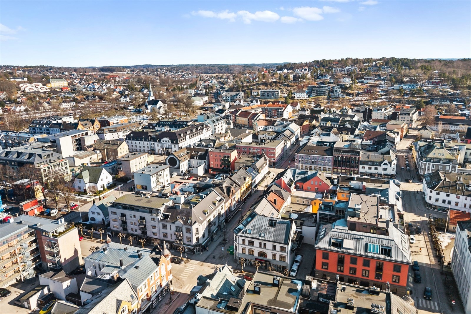 Konklusjon; Sandefjord sentrum byr på en perfekt balanse mellom det urbane og det naturnære. Galleribilde