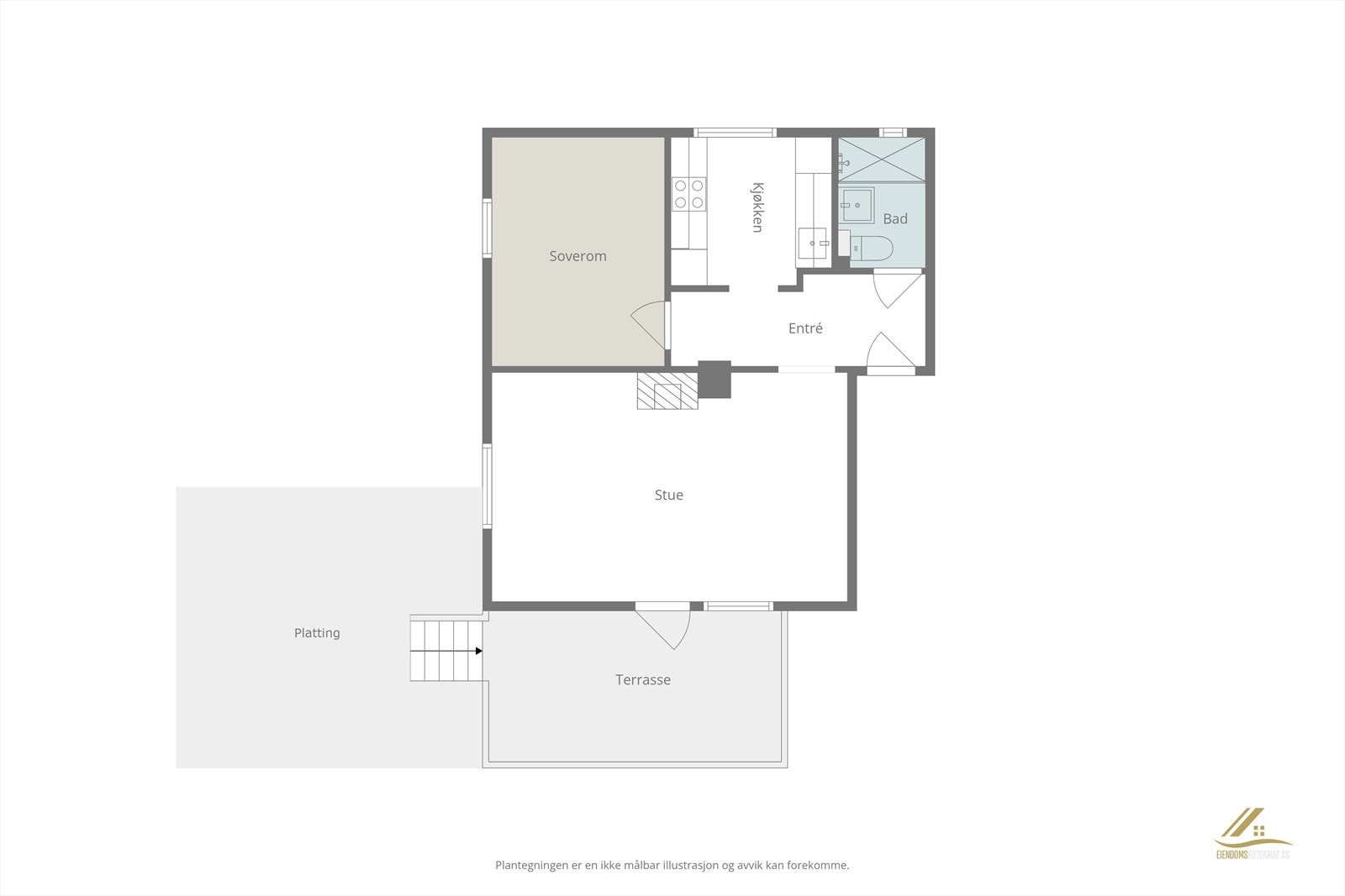 Planskisse Galleribilde