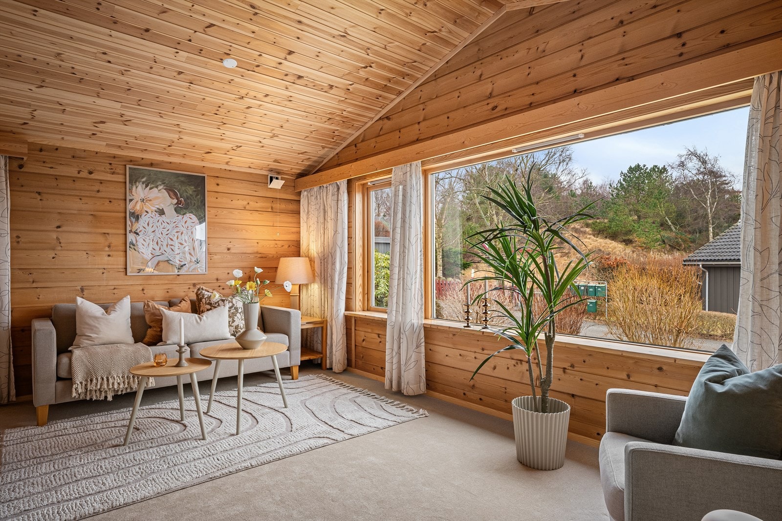 Stue med god takhøyde Galleribilde