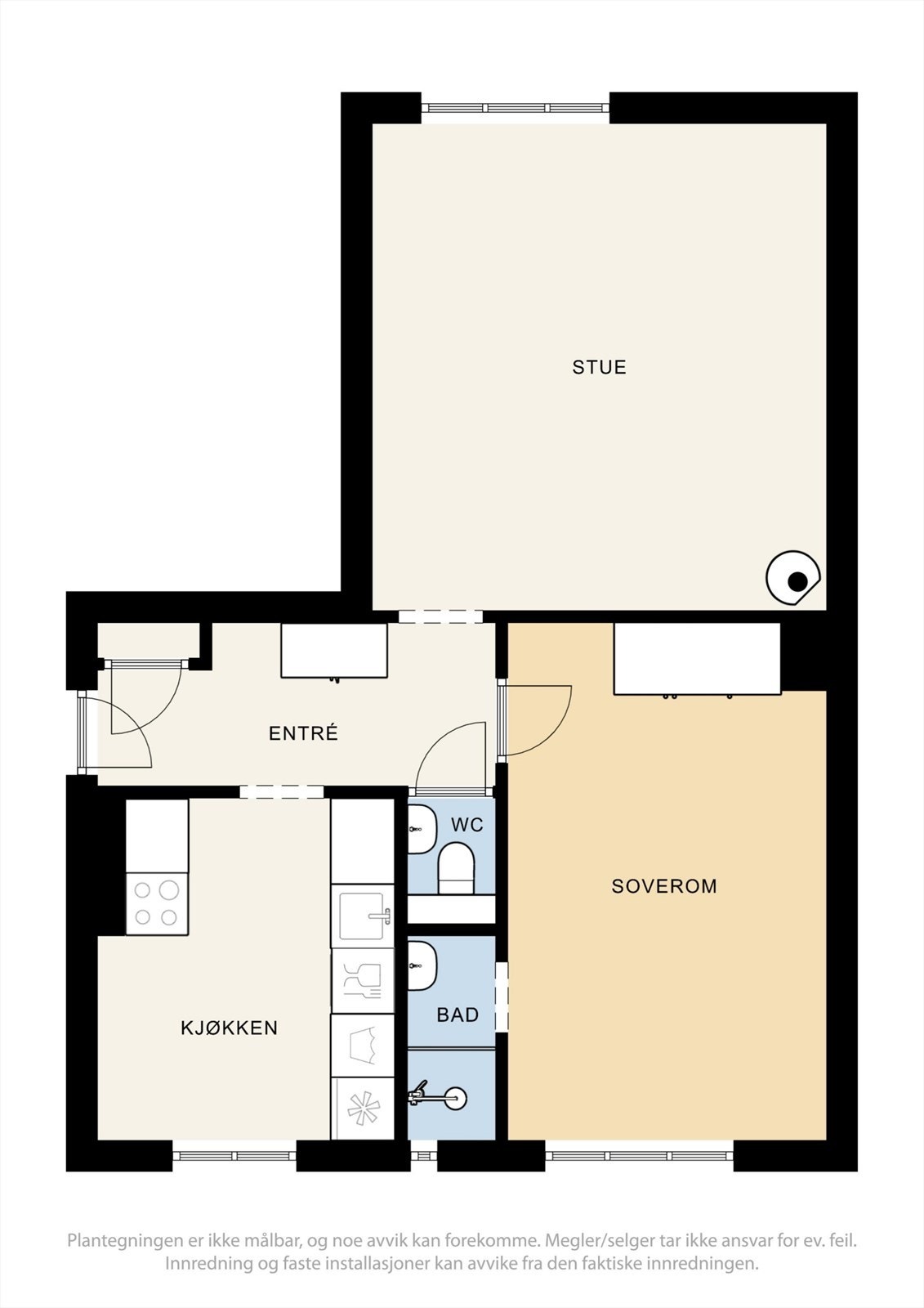 Plantegning. Galleribilde