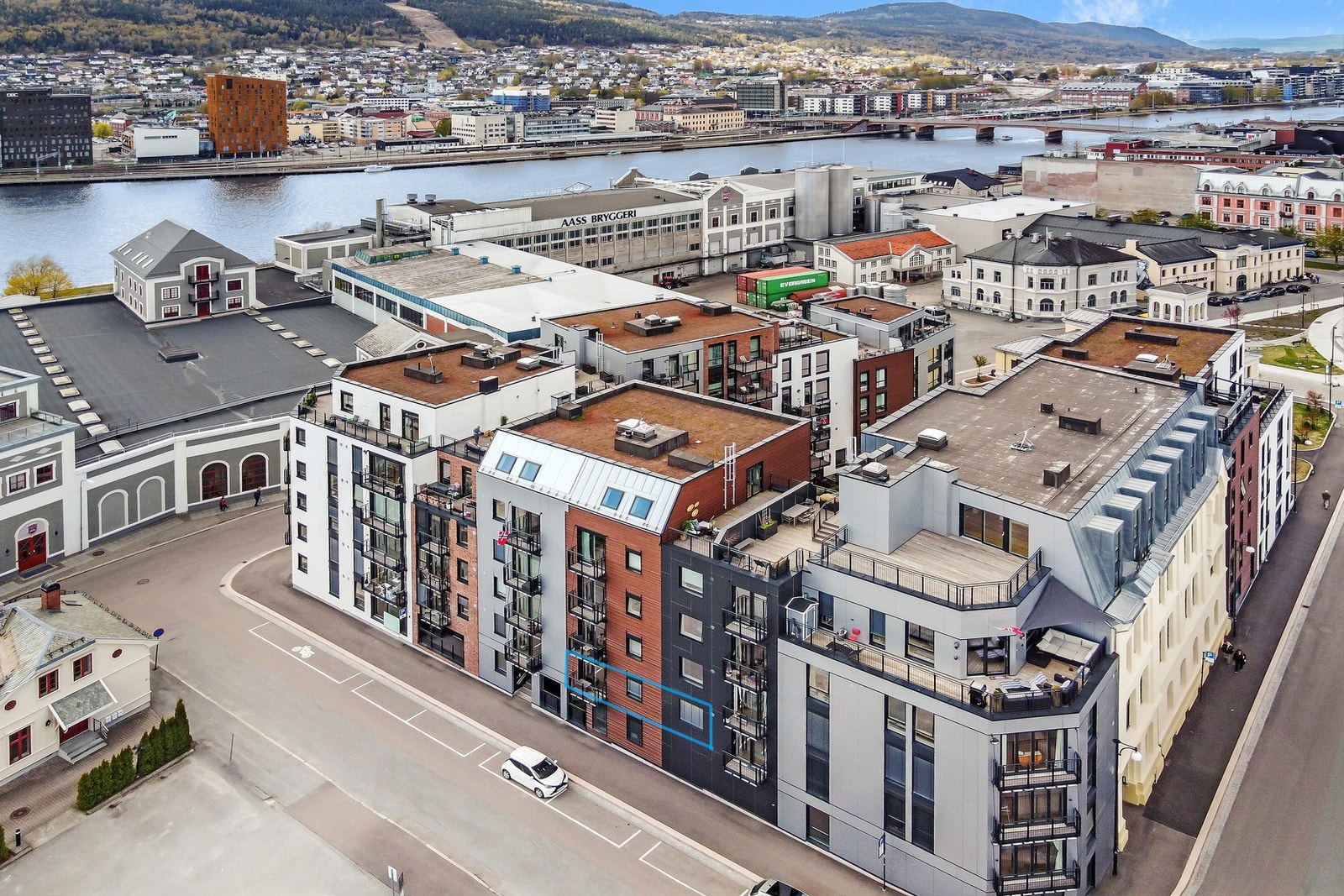 Beliggende i en rolig del av Bragernes sentrum med gåavstand til alt Galleribilde