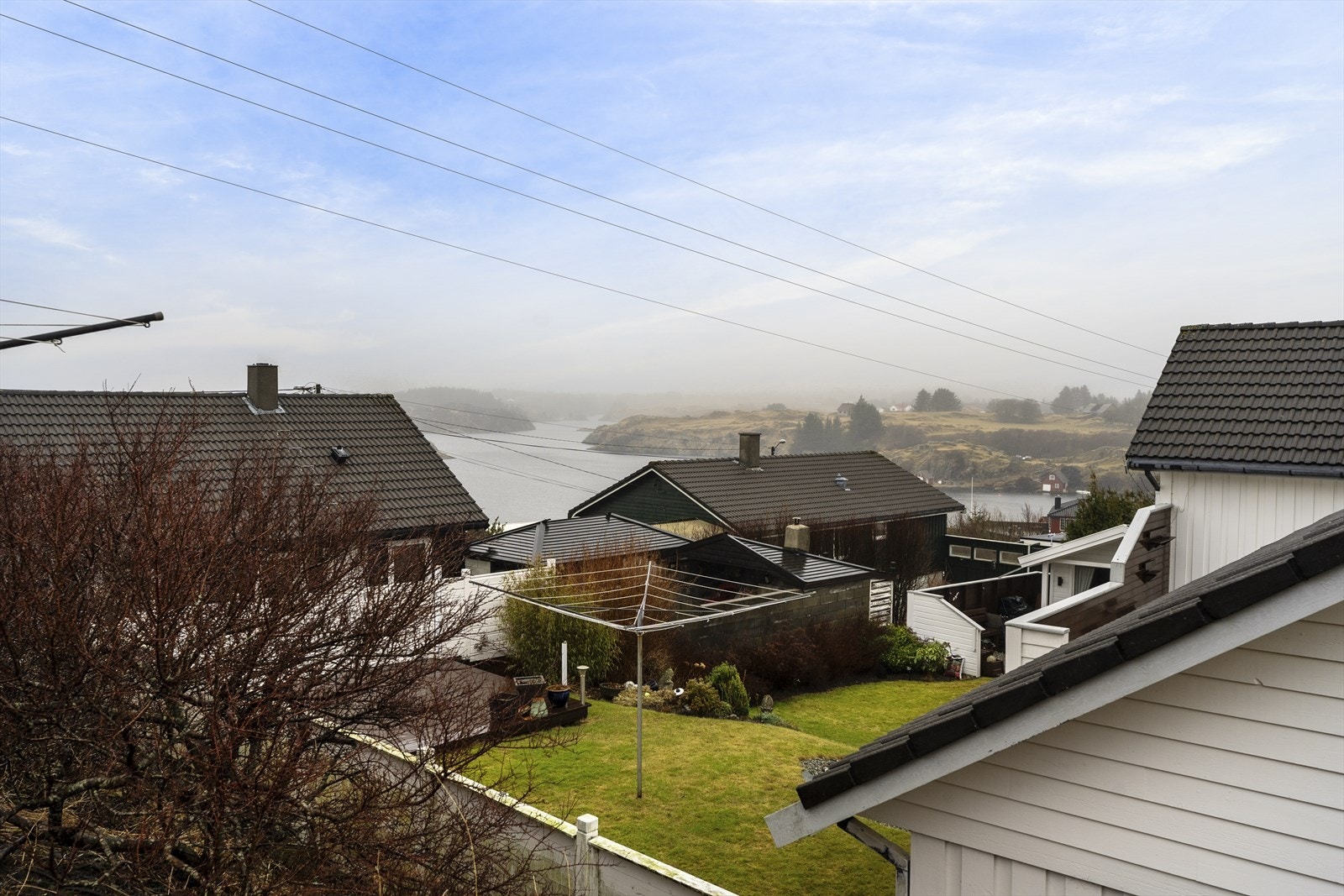 Herlig utsikt mot sjøen Galleribilde