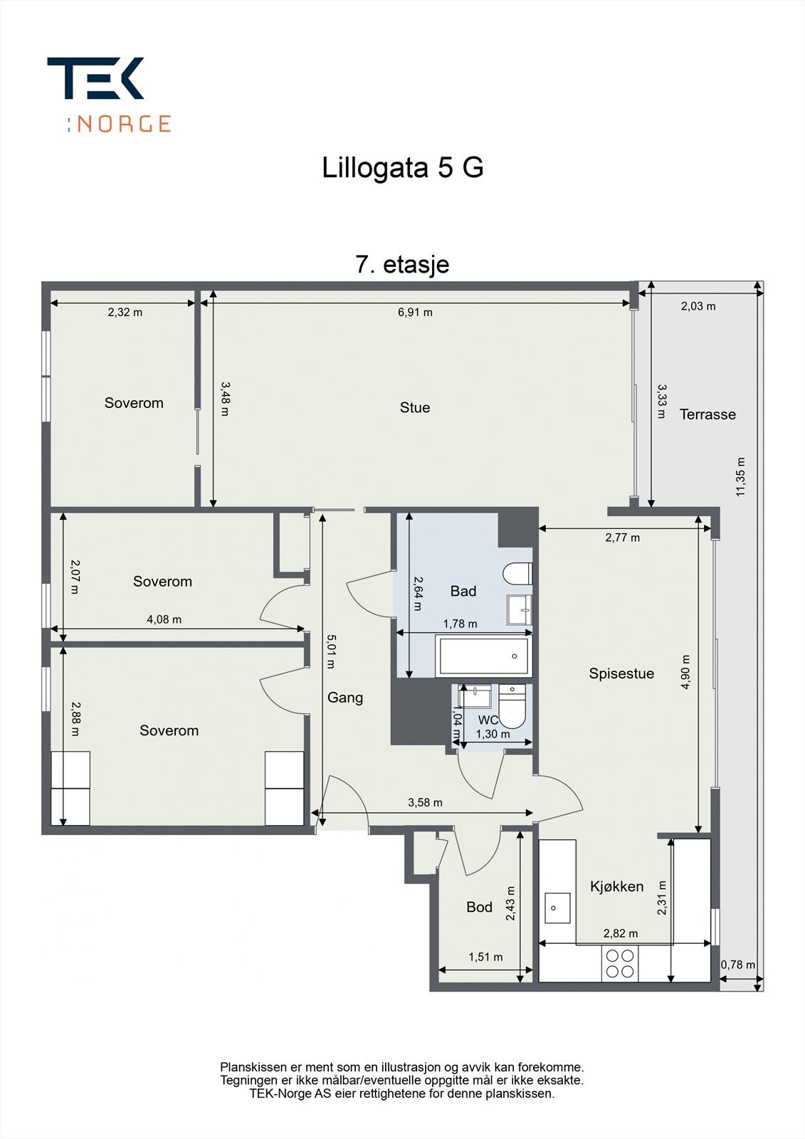 Plantegning. Galleribilde