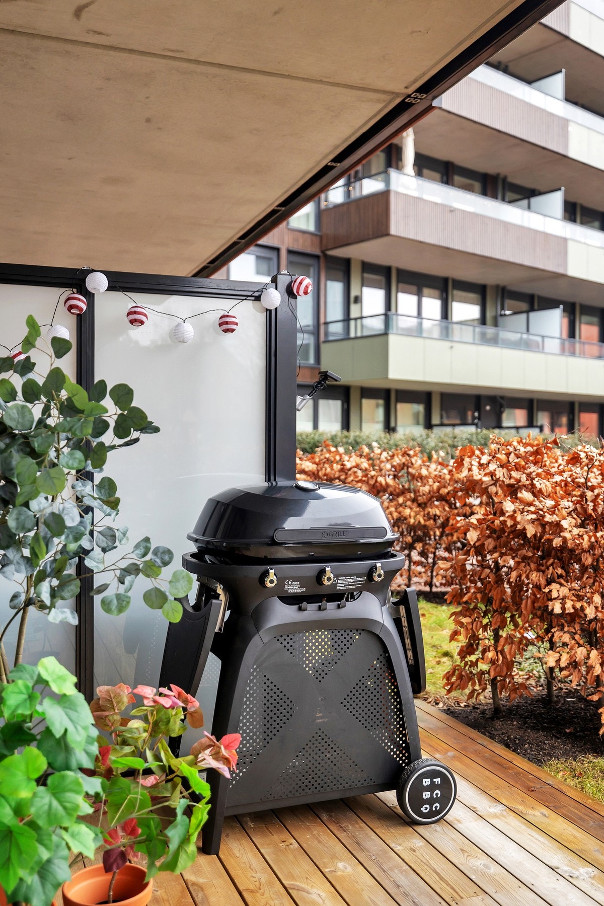 Grillhjørne. Galleribilde