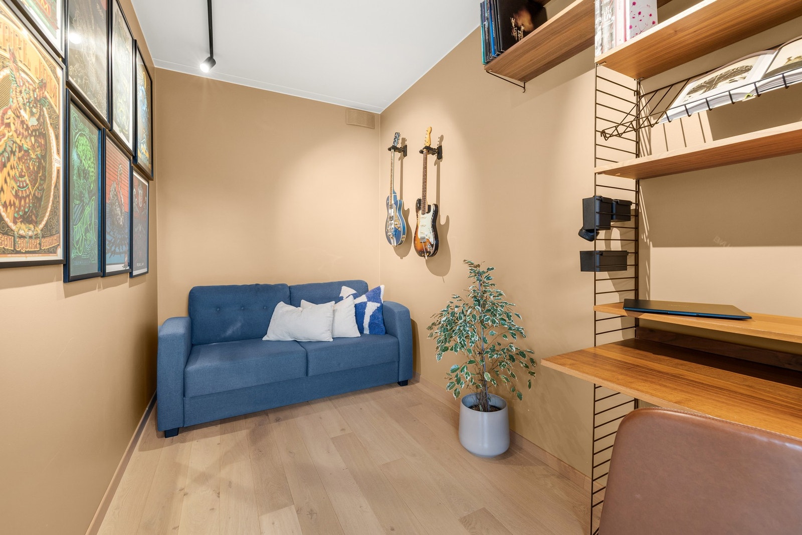 Soverom nr.3 passer ypperlig som gjesterom, kontor eller barnerom - Alt etter ønske og behov. Galleribilde