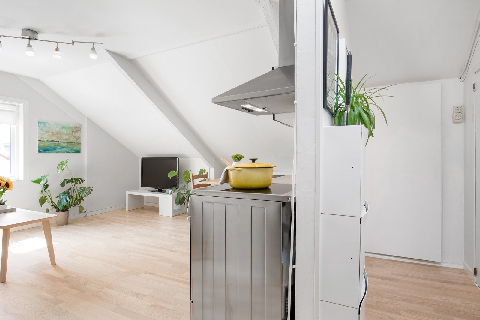 Dette er en trivelig leilighet med smarte og funksjonelle løsninger. Galleribilde