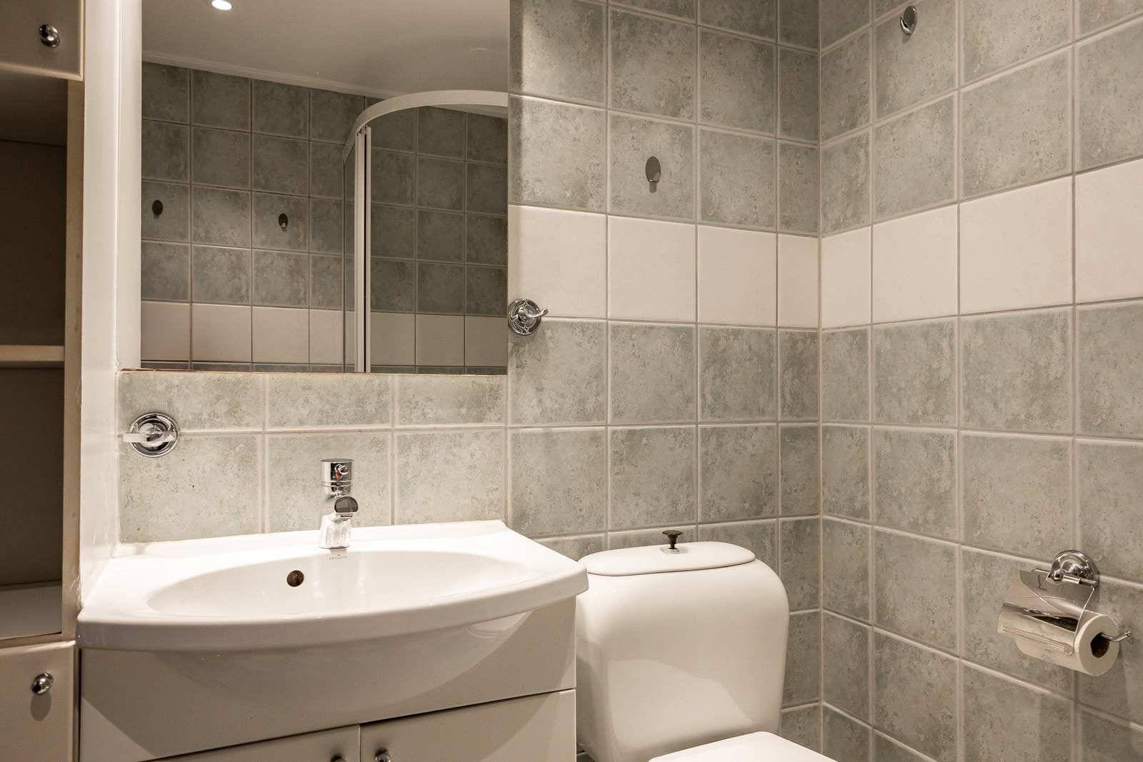 Det er også opplegg for vaskemaskin. Galleribilde