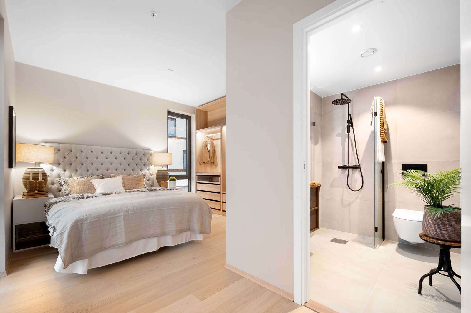 Lett tilgang til et lekkert og delikat baderom. Galleribilde